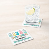 badpakken Zwempakken Zwembad Party Kartonnen Onderzetters (Insitu)