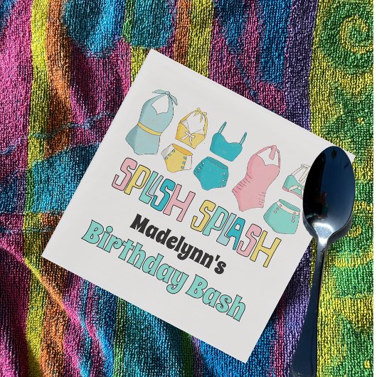  badpakken Zwempakken Zwembad Party Servet