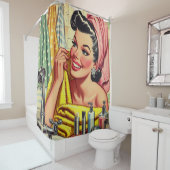  badpin omhoog douchegordijn (In situ)