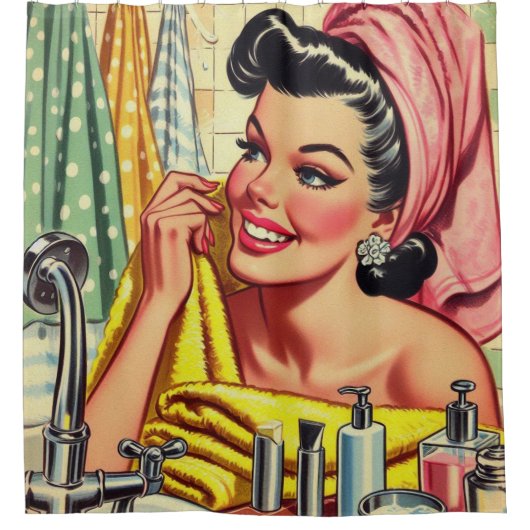  badpin omhoog douchegordijn (Voorkant)