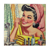 badpin omhoog tegeltje (Voorkant)