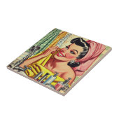  badpin omhoog tegeltje (Zijkant)