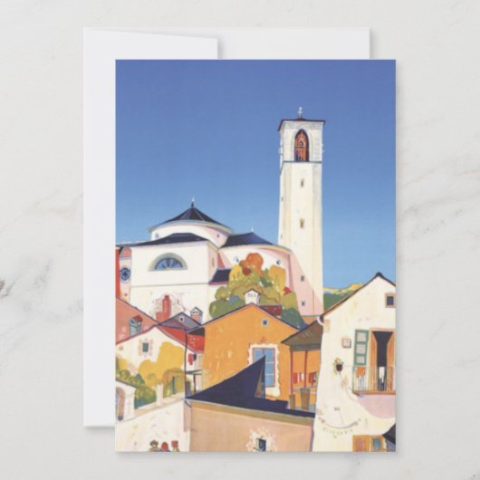  badplaats Italië Toerisme Reizen Kaart (Voorkant)