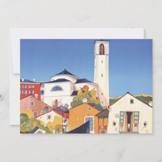  badplaats Italië Toerisme Reizen Kaart (Voorkant)