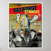 BADROBOT 3D B-Movie-Poster Poster (Voorkant)
