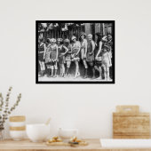 Badschoonheidswedstrijd in Washington, DC 1920 Poster (Keuken)