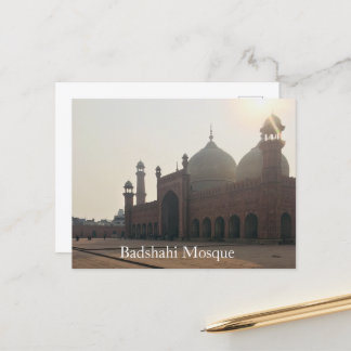 Badshahi Mosque Lahore Pakistan Postcard Briefkaart