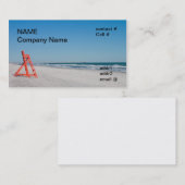 badstoel visitekaartje (Voorkant / Achterkant)