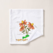 Badstoelensets uit champignon bad handdoek (Wasdoekje)