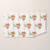 Badstoelensets uit champignon bad handdoek (Handdoek)