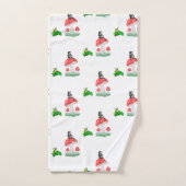 Badstoelensets van muizenpaddenstoel bad handdoek (Handdoek)