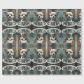 Badtijd Buddies dieren in een bad Cadeaupapier (Vlak)