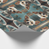 Badtijd Buddies dieren in een bad Cadeaupapier (Hoek)