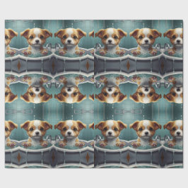 Badtijd Buddies dieren in een bad Cadeaupapier