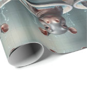 Badtijd Buddies dieren in een bad Cadeaupapier (Rol Hoek)