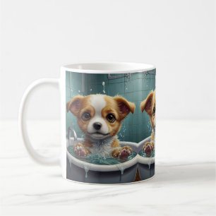 Badtijd Buddies dieren in een bad Koffiemok