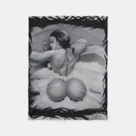 "Badtijd" Fleece Deken