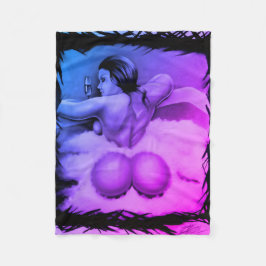 "Badtijd" Fleece Deken