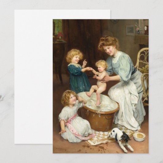 Badtijd in baby | Arthur John Elsley (Voorkant / Achterkant)