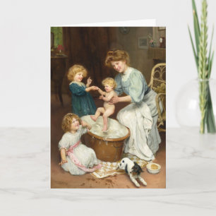 Badtijd in baby   Arthur John Elsley Kaart