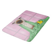 Badtijd Siamese kat Badmat (Gekanteld)