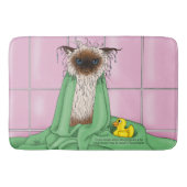 Badtijd Siamese kat Badmat (Voorkant)