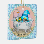 Badtijdkabouter Keramisch Ornament (Rechts)