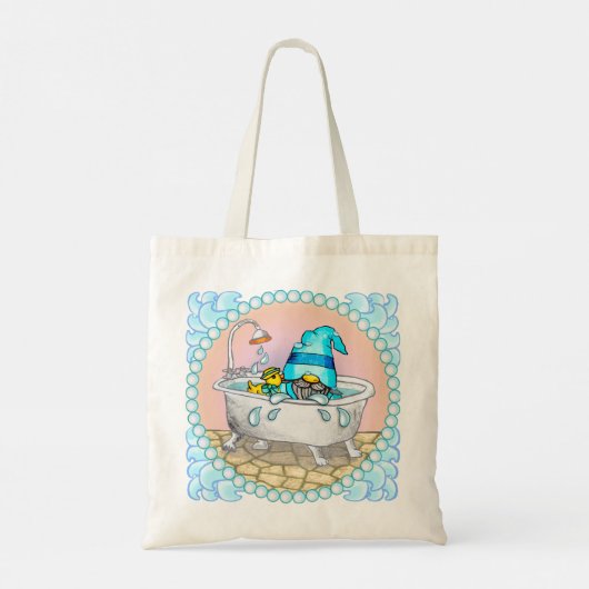 Badtijdkabouter Tote Bag (Achterkant)