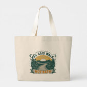 badtijdverraad grote tote bag (Achterkant)