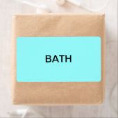 Badverpakking & het Verplaatsen Etiket (Insitu)