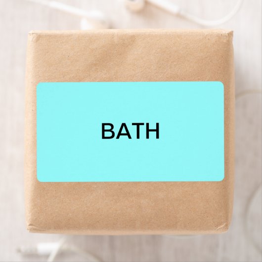 Badverpakking & het Verplaatsen Etiket (Insitu)
