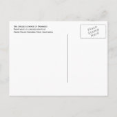 Badwater Basin Dearh Vatley NP, Californië. Briefkaart (Achterkant)