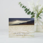 Badwater Basin Dearh Vatley NP, Californië. Briefkaart (Staand voorkant)