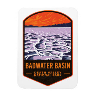 Badwater Basin Death Valley National Park Magneet