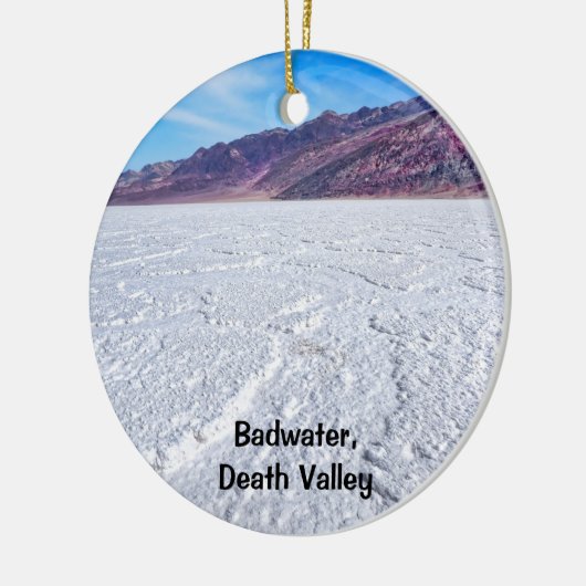 Badwater Keramisch Ornament (Links)