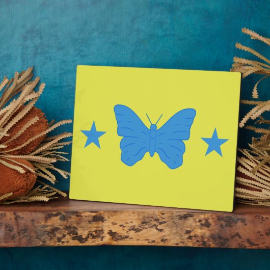 Bady Bassit Flag Plaque Fotoplaat (Zijkant)