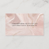 Badzout Kruidenoliën | gezondheidsgeneeskunde Visitekaartje (Achterkant)