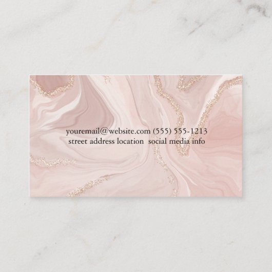 Badzout Kruidenoliën | gezondheidsgeneeskunde Visitekaartje (Achterkant)