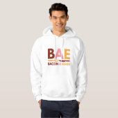 BAE Bacon en eieren Hoodie (Voorkant volledig)