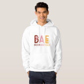 BAE Bacon en eieren Hoodie (Voorkant volledig)