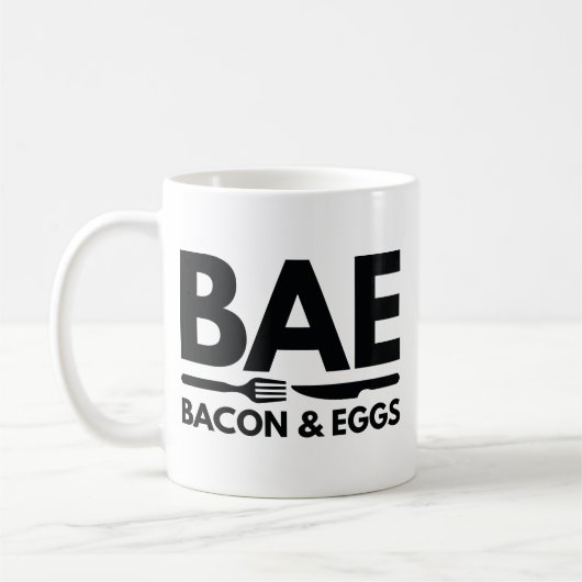 BAE Bacon en eieren Koffiemok (Links)