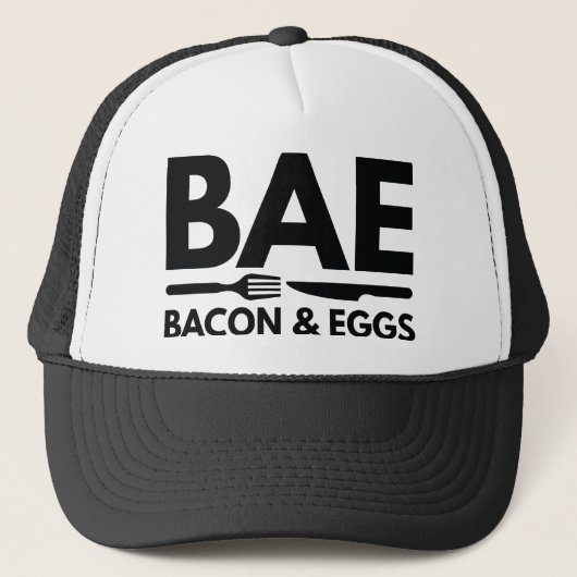 BAE Bacon en eieren Trucker Pet (Voorkant)