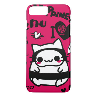 bae bae cats fucsia 	iPhone 8/7 plus hoesje
