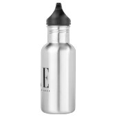BAE beste zwart-witte logo ooit Waterfles (Rechts)