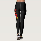 BAE Black en Opgeleide maand zwarte geschiedenis Leggings (Achterkant)