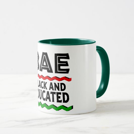 BAE Black en Opgeleide Mok (Voorkant rechts)