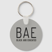 BAE Black en Opgeleide Sleutelhanger (Voorkant)