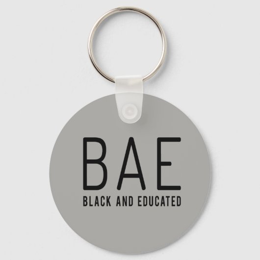 BAE Black en Opgeleide Sleutelhanger (Voorkant)