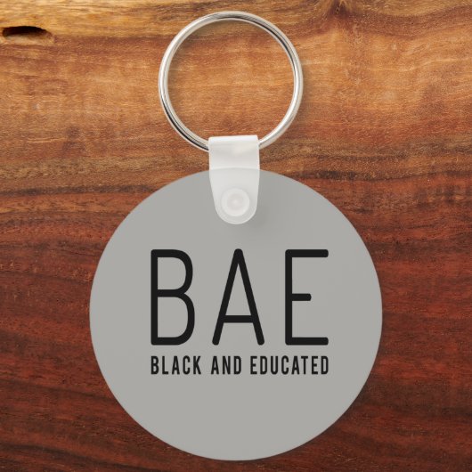 BAE Black en Opgeleide Sleutelhanger (Voorkant)