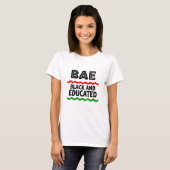 BAE Black en Opgeleide T-Shirt (Voorkant volledig)